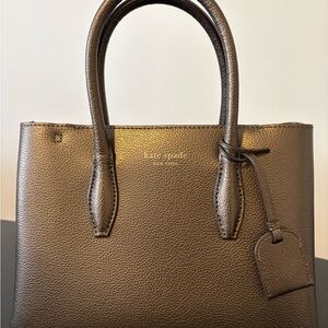 Kate Spade Metallic Pebbled Leather Satchel - NWOT